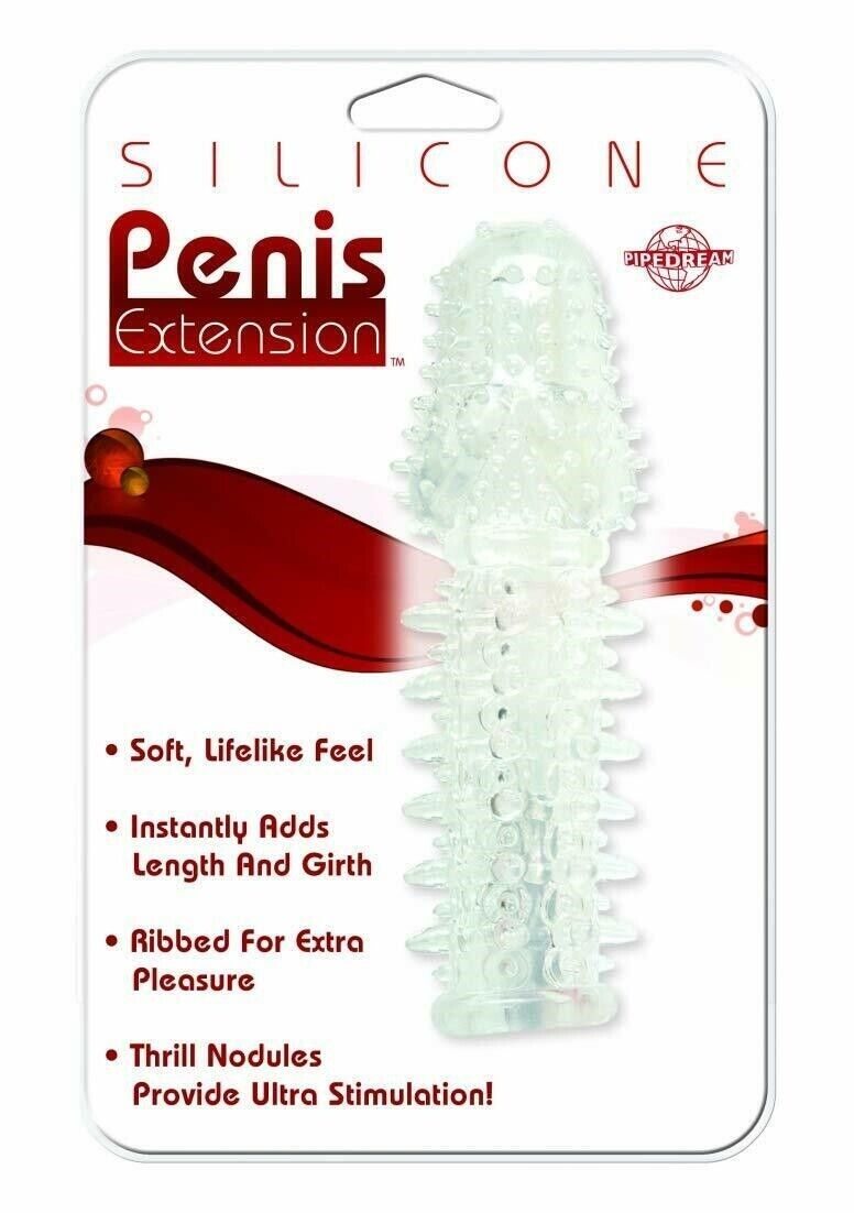 Pipedream Silicon Penis Extension, Clear