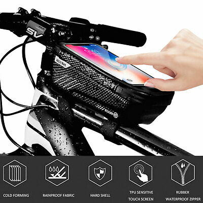Bicycle Cycling Bike Front Top Tube Frame Bag Mtb Waterproof Phone Holder Case